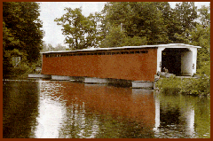 Picture of the Langley Covered Bridge