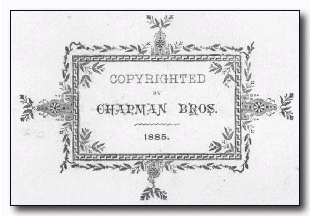 Chapman Bros. Copyright plate
