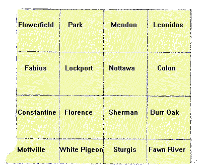 Township map of St Joseph Co., MI